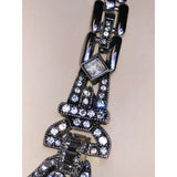 CHLOE & ISABEL midnight deco radiance statement choker - N025