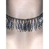 Chloe + Isabel Crystal Fringe Choker Necklace - N485SCL