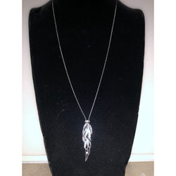 CHLOE & ISABEL silverwing long pendant necklace - N585CLAR