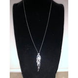 CHLOE & ISABEL silverwing long pendant necklace - N585CLAR