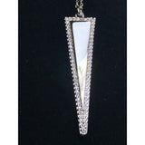 CHLOE & ISABEL pave triangle pendant necklace - N649CLSS