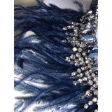 CHLOE + ISABEL midnight plume crystal collar - N181