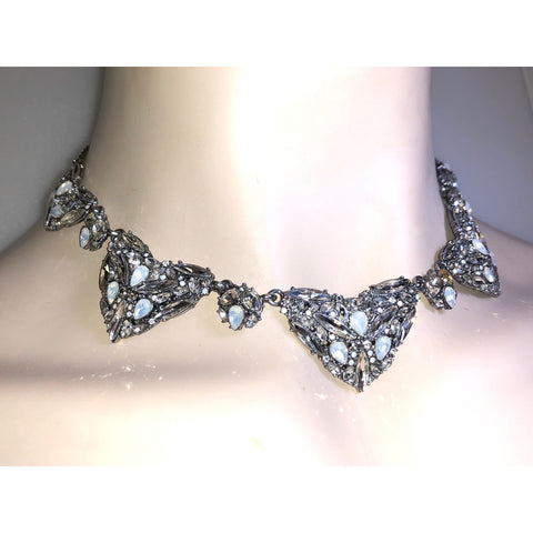 Chloe + Isabel Crystal Filigree Statement Necklace - N587WOAR
