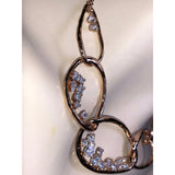CHLOE & ISABEL anniversary rose gold statement necklace-N140