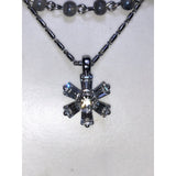 CHLOE & ISABEL flor azul delicate multirow necklace-N692GYRH