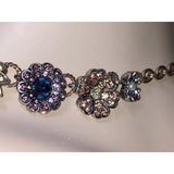 CHLOE + ISABEL crystal bloom statement choker necklace - N126