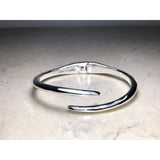 CHLOE & ISABEL Curved Silver Bracelet -B024