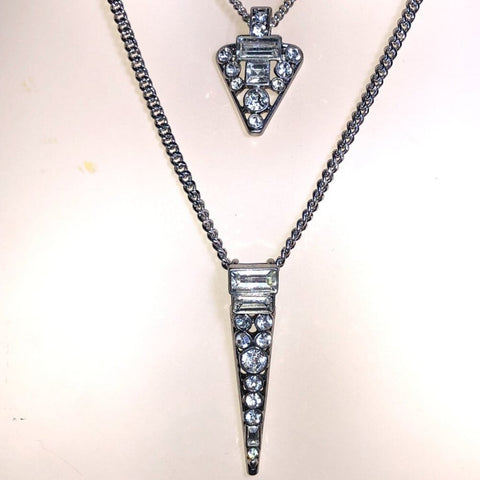 CHLOE + ISABEL Deco Icicle Layered Pendant Necklace - N024