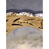 CHLOE + ISABEL golden drift feather cuff bracelet - B004