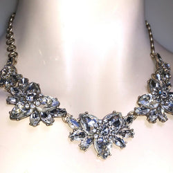 CHLOE + ISABEL Crystal Bloom Statement Necklace - N010