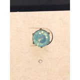 CHLOE + ISABEL aqua crystal stud earrings - E015A