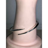 CHLOE & ISABEL Curved Silver Bracelet -B024
