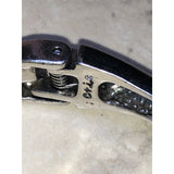 CHLOE + ISABEL safari elegance zebra crystal cuff bracelet - B080
