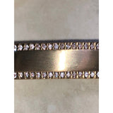CHLOE & ISABEL pave id bracelet - B037