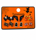Wholesale Halloween 6-Pair Earrings – 12 Styles – JCE122