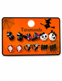 Wholesale Halloween 6-Pair Earrings – 12 Styles – JCE122