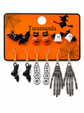 Wholesale Halloween 6-Pair Earrings – 12 Styles – JCE122