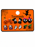 Wholesale Halloween 6-Pair Earrings – 12 Styles – JCE122