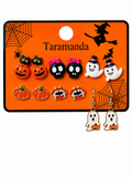 Wholesale Halloween 6-Pair Earrings – 12 Styles – JCE122