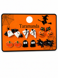 Wholesale Halloween 6-Pair Earrings – 12 Styles – JCE122