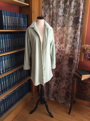 Plush "Boyfriend Button Up" Lounging Robe
