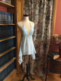 Sheer and Sexy Blue Baby Doll with Thong