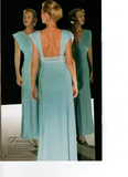 Long Sea Foam Green Soft Timeless Gown