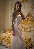 Bridal Nightgown and Sheer Gossamer Robe Set