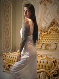 Bridal Nightgown and Sheer Gossamer Robe Set