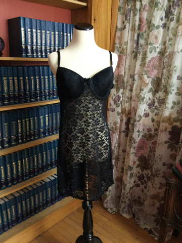 Plus Sheer and Sexy Lace Push-Up Bustiere