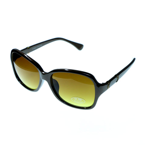 UV protection Goggle-Sunglasses Brown & Yellow Colored #3888