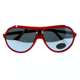 UV protection Aviator-Sunglasses Red & Gold-Tone Colored #3891