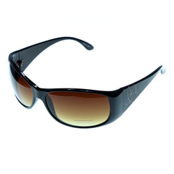 UV protection Goggle-Sunglasses With Logo Accents Black & Yellow Colored #3923