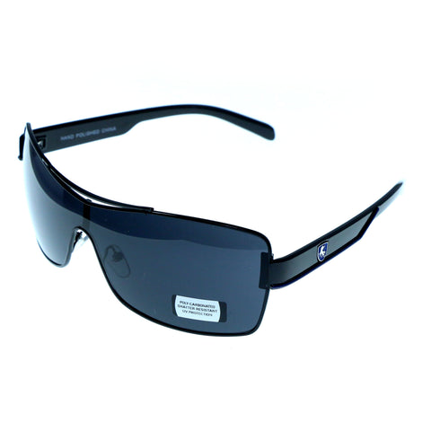 UV protection Goggle-Sunglasses With Logo Accents Black & Blue Colored #3942