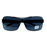 UV protection Goggle-Sunglasses With Logo Accents Black & Blue Colored #3942