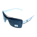 UV protection Shatter resistant Poly carbonated Goggle-Sunglasses With Logo Accents Silver-Tone & Black Colored #3942