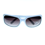 UV protection Goggle-Sunglasses With Crystal Accents White & Purple Colored #3945