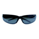 Black & Green Colored Acrylic Sport-Sunglasses With Logo Accents #3922