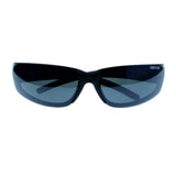 Black & Green Colored Acrylic Sport-Sunglasses With Logo Accents #3922