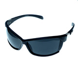 Black & Green Colored Acrylic Sport-Sunglasses With Logo Accents #3928