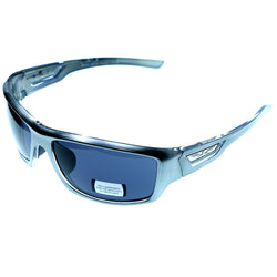 Mi Amore UV protection Shatter resistant Sport-Sunglasses Silver-Tone & Black
