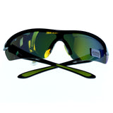 Mi Amore UV protection Shatter resistant Poly Carbonate Wrap-Sunglasses Two-Tone & Multicolor