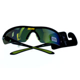 Mi Amore UV protection Shatter resistant Poly Carbonate Wrap-Sunglasses Two-Tone & Multicolor