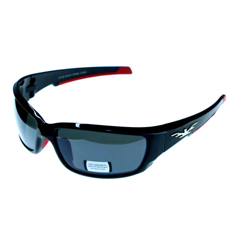 Mi Amore UV protection Shatter resistant Poly Carbonate Sport-Sunglasses Two-Tone & Black
