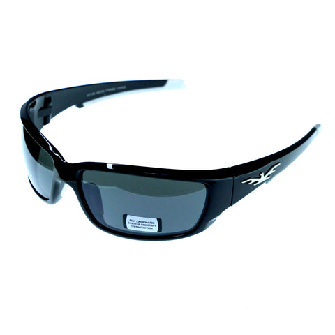 Mi Amore UV protection Shatter resistant Poly Carbonate Sport-Sunglasses Two-Tone & Black