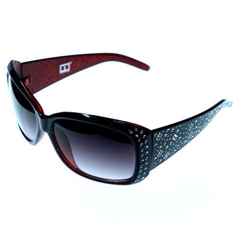 Mi Amore Goggle-Sunglasses Two-Tone Frame/Black Lens