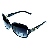 Mi Amore UV protection Shatter resistant Poly Carbonate Goggle-Sunglasses Black Frame & Black Lens