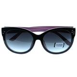 Mi Amore UV protection Shatter resistant Vintage Style Sunglasses Two-Tone & Black