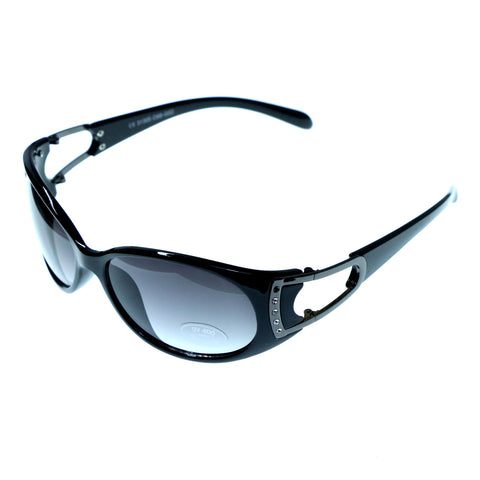 Mi Amore UV protection Goggle-Sunglasses Black Frame/Black Lens
