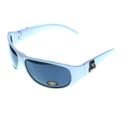 Mi Amore UV protection Sport-Sunglasses White Frame/Gray Lens